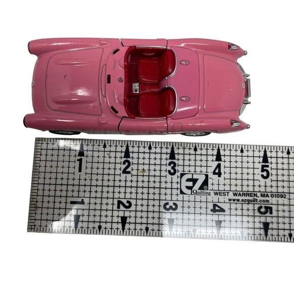Welly 1957 Pink Chevy Corvette Retro 42360 1/24 DIECAST CAR - Picture 7 of 9